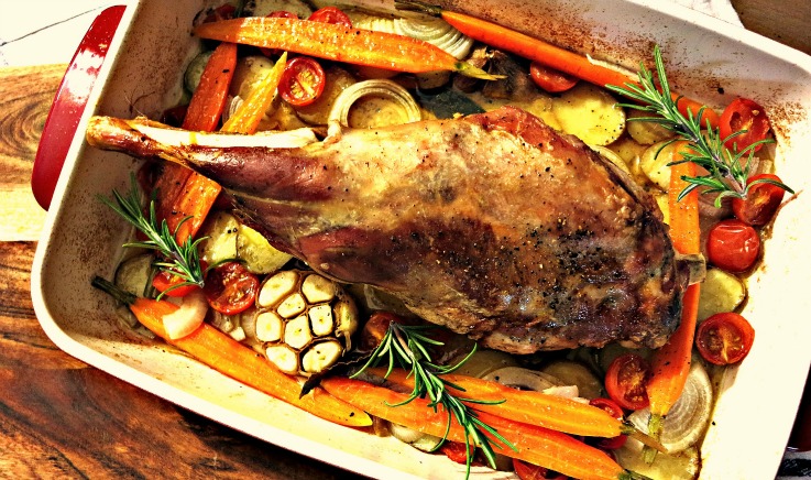 Gigot de Chevreau au Four